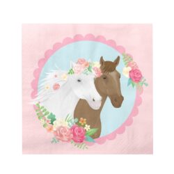 Servetten paarden - 16 stuks Servetten paarden - 16 stuks