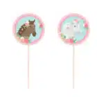 Cocktailprikkers paarden (16 stuks)