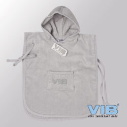 Poncho voor kinderen Katoen - VIB (Grijs) Poncho voor kinderen Katoen - VIB (Grijs)