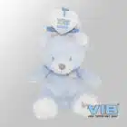 Teddybeer medium 35 cm - Blauw