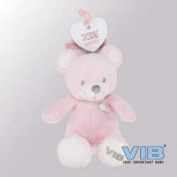 Teddybeer medium 35 cm - Roze Teddybeer medium 35 cm - Roze