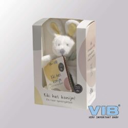 Oei, Ik Groei! Kiki Knuffel - Het Konijn - Wit Oei, Ik Groei! Kiki Knuffel - Het Konijn - Wit