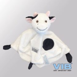 Knuffeldoekje Koe - (Zwart/wit)