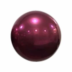 Spiegelballon bordeaux - 25 cm