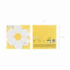 Servetten daisy - 12 stuks