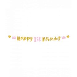 Letterslinger First Birthday Girl