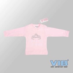 Baby T-Shirt Dancing Queen (Roze)-(3-6 mnd)
