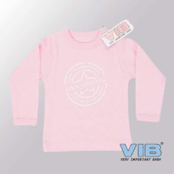 Baby T-Shirt 100% Very Important Baby (Roze)-(3-6 mnd)