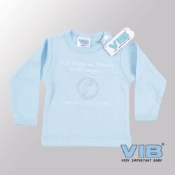 Baby T-Shirt Als Papa en Mama Nee zeggen - 0800-Opa-Oma (Blauw)-(3-6 mnd)