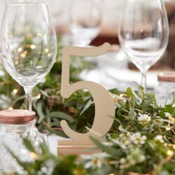 Tafelnummers Dinertafels