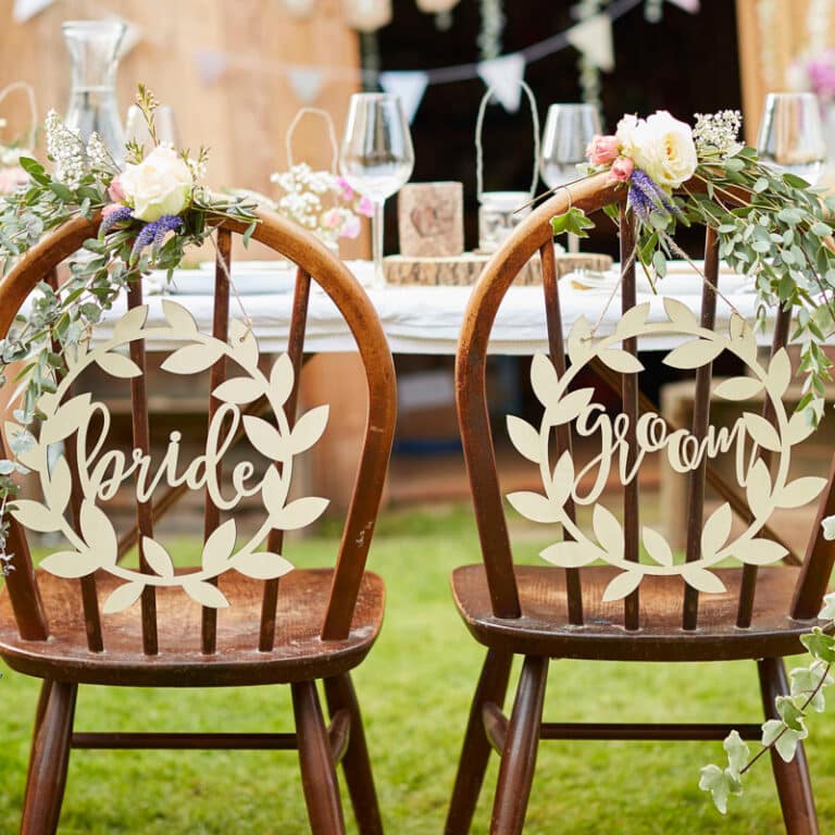 Stoeldecoratie