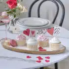 Liefdes cupcake toppers