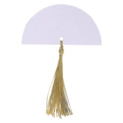 Plaatskaartjes met tassel - 6 stuks