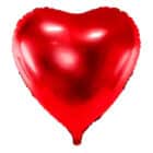Folieballon rood hart 72 x 73 cm