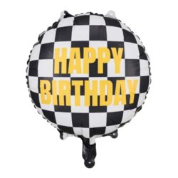 Folieballon finish Happy Birthday - 45 cm