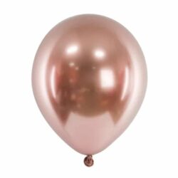 Glossy Rosegold Ballonnen - 46 cm (5 stuks)