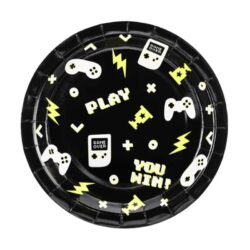 Borden (papier) -  gamerpads - 23 cm (6 stuks)