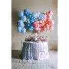 Ballon taart topper roze (29 cm) Ballon taart topper roze (29 cm)