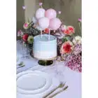 Ballon taart topper roze (29 cm) Ballon taart topper roze (29 cm)