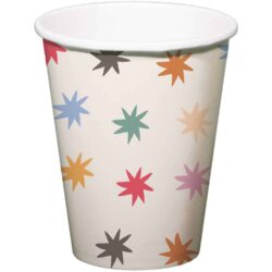 Bekers - Starburst (250 ml) 8 stuks Bekers - Starburst (250 ml) 8 stuks