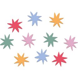 XL Confetti - Starburst (45 stuks) XL Confetti - Starburst (45 stuks)