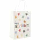 Cadeautasjes - Starburst "Happy Birthday" (6 stuks)