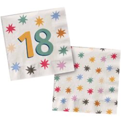 Servetten Starburst 18 (20 stuks) - 33 x 33 cm Servetten Starburst 18 (20 stuks) - 33 x 33 cm