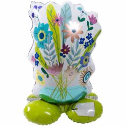 Staande Folieballon Bloemen (53 x 77 cm) Staande Folieballon Bloemen (53 x 77 cm)