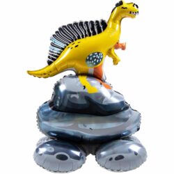Staande Folieballon Dino (80 x 57 cm)
