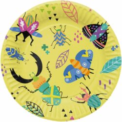 Buzzing bugs borden - 8 stuks - 23 cm