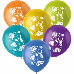 Buzzing bugs ballonnen - 6 stuks - 33 cm