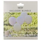 Ballonnen pastel bloemen met slinger - floral - 5 stuks
