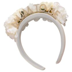 Bloemen tiara Mum to Be - babyshower