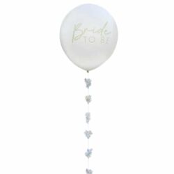 Bride to Be botanical ballon (1 stuks) Bride to Be botanical ballon (1 stuks)