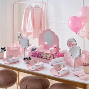 Pamper party versieringen