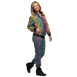Trainingspak regenboogpanter babe