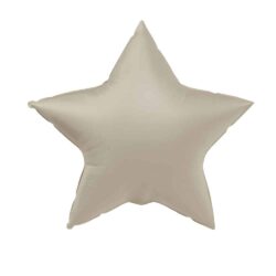 Folieballon Ster Creamy Latte - 45 cm