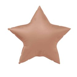 Folieballon Ster Vintage Rose - 45 cm