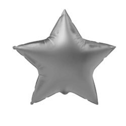 Folieballon Ster Moonlight Silver - 45 cm