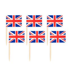Prikkers Union Jack - 50 stuks