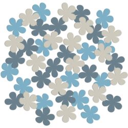 Blooming baby boy confetti - 80 stuks
