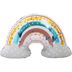 Folieballon pastel regenboog 68 x 42 cm