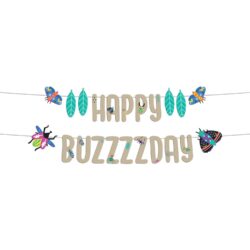 Letterslinger happy buzzzzday - 1 meter