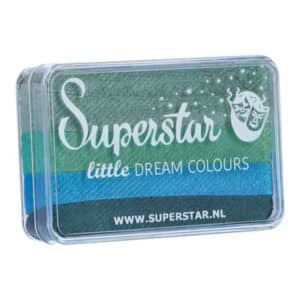 Superstar aqua face - and bodypaint - little dream colours ocean - 30 gr