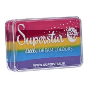 Superstar aqua face - and bodypaint - little dream colours rainbow - 30 gr