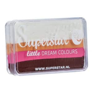 Superstar aqua face - and bodypaint - little dream colours rose - 30 gr