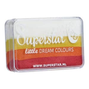 Superstar aqua face- and bodypaint - little dream colours magic sunrise - 30 gr