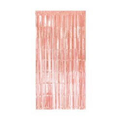 Rose gold deurgordijn  - 1 x 2 meter