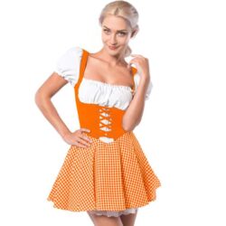 Dirndl Oktoberfest Eva oranje Dirndl Oktoberfest Eva oranje