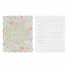 Advies en voorspellingskaarten babyshower - 10 stuks